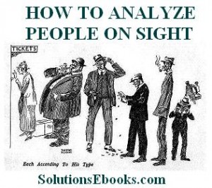 How to Analyze People on Sight_Elsie Benedict